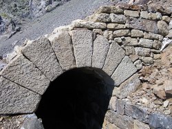  Entree du tunnel superieur apres restauration